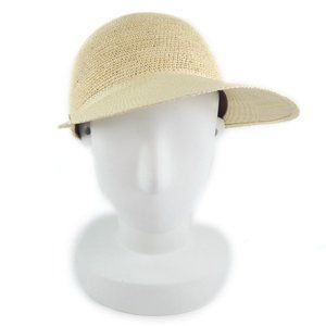 HERMES 191028N 1858 Straw hat Other hats natural beige straw Women